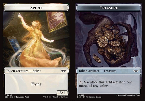 Spirit // Treasure (token foil)