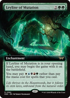Leyline of Mutation (extended art foil)