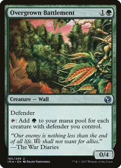 Overgrown Battlement (mystery booster)