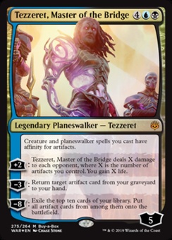 Tezzeret, Master of the Bridge (buy-a-box promo foil)