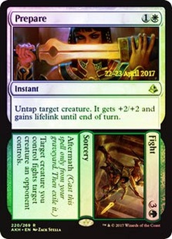 Prepare // Fight (prerelease promo)