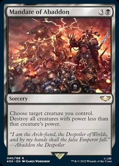 Mandate of Abaddon