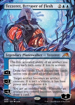 Tezzeret, Betrayer of Flesh (borderless)