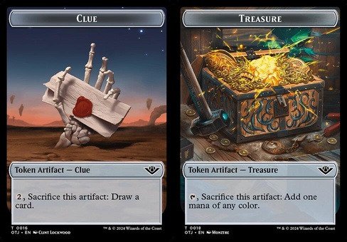 Clue // Treasure (token foil)