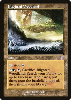 Blighted Woodland (retro)