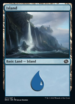 Island #271 (foil)