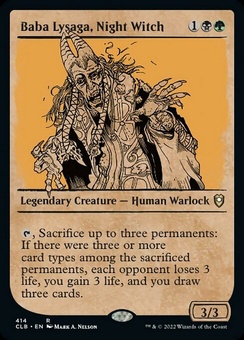 Baba Lysaga, Night Witch (showcase)