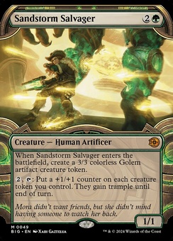 Sandstorm Salvager (borderless vault)