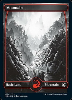 Mountain #275 (fullart - foil)