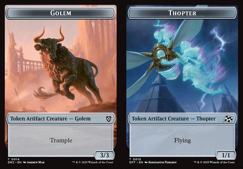 Golem #14 // Thopter #10 (token)
