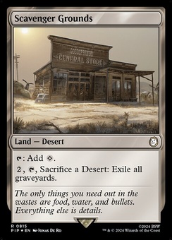 Scavenger Grounds (surge foil)