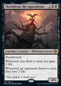 Sheoldred, the Apocalypse (promo pack stamp foil)