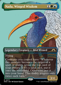 Nadu, Winged Wisdom (borderless foil)
