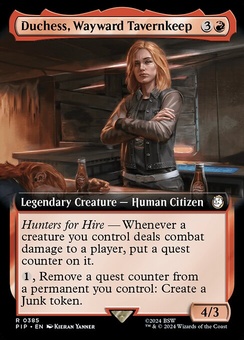 Duchess, Wayward Tavernkeep (extended art)
