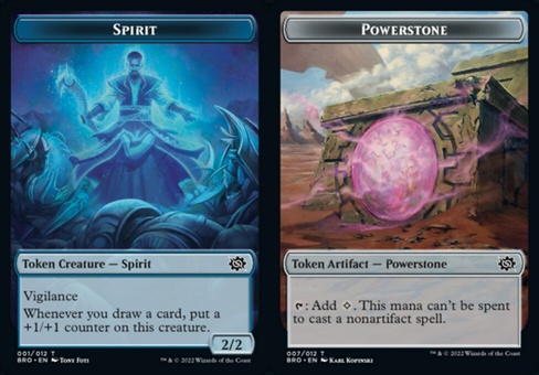 Spirit // Powerstone (token foil)