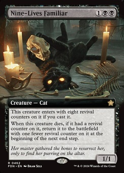 Nine-Lives Familiar (extended art)