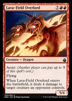 Lava-Field Overlord (foil)