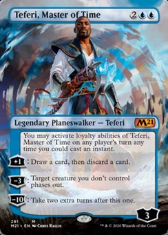 Teferi, Master of Time (borderless)