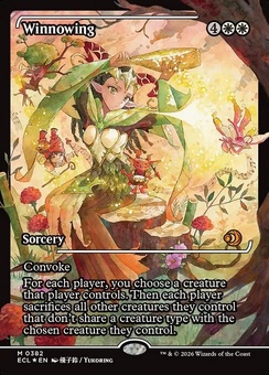 Winnowing (showcase foil)