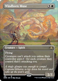 Windborn Muse (borderless foil)