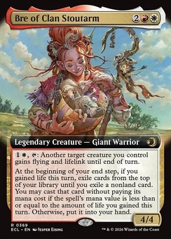 Bre of Clan Stoutarm (extended art foil)