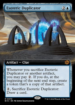 Esoteric Duplicator (extended art foil)