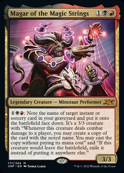 Magar of the Magic Strings (galaxy foil)