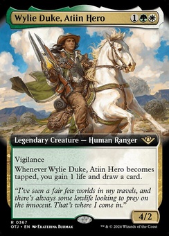 Wylie Duke, Atiin Hero (extended art)