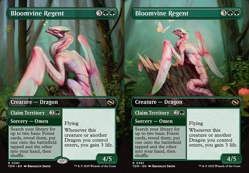 Bloomvine Regent // Claim Territory // Bloomvine Regent (borderless)