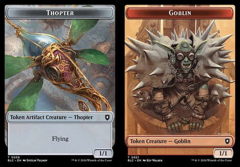 Thopter // Goblin (token)
