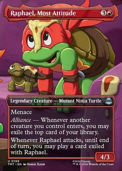 Raphael, Most Attitude (borderless foil)
