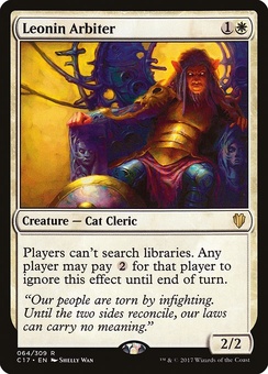 Leonin Arbiter (mystery booster)