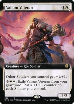 Valiant Veteran (extended art)