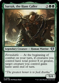 Surrak, the Hunt Caller (foil)
