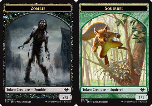 Zombie // Squirrel (token)