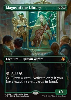 Magus of the Library (borderless)