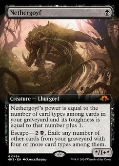 Nethergoyf (extended art foil)