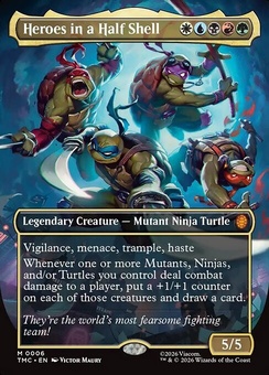 Heroes in a Half Shell (borderless foil)