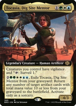 Tocasia, Dig Site Mentor (extended art foil)