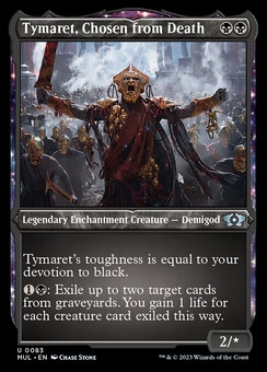 Tymaret, Chosen from Death (etched foil)