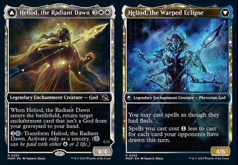 Heliod, the Radiant Dawn (showcase foil)