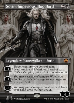 Sorin, Imperious Bloodlord (borderless foil)