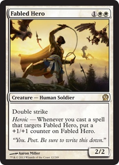 Fabled Hero (stamped)