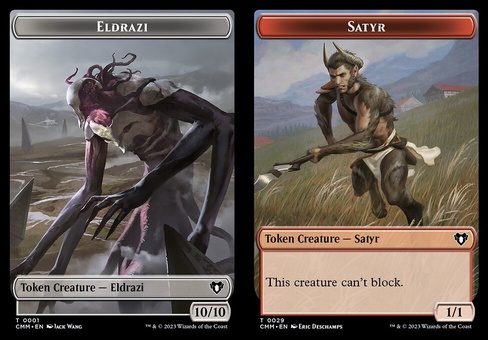 Eldrazi // Satyr (token)
