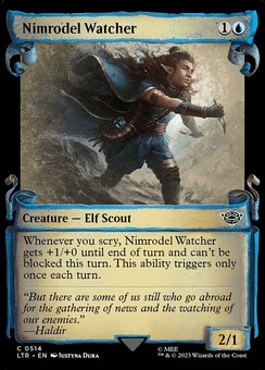 Nimrodel Watcher (scroll foil)