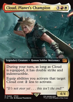 Cloud, Planet's Champion (extended art)