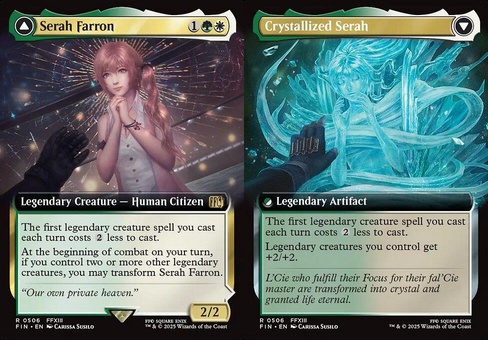 Serah Farron // Crystallized Serah (extended art)