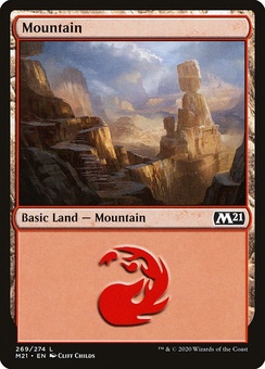 Mountain #269 (foil)