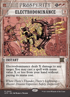 Electrodominance (borderless showcase foil)