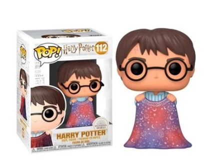 Funko POP! Movies: HP - Harry w/Invisibility Cloak